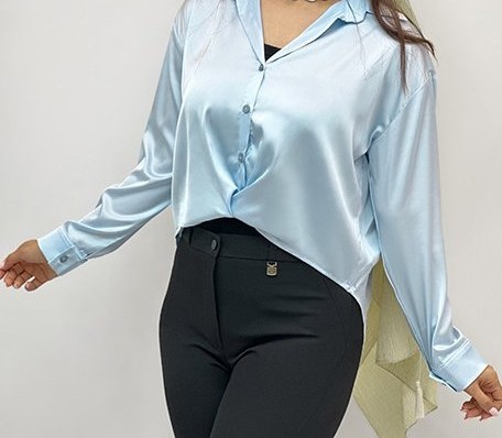 شومیز پیراهنی ساتن
